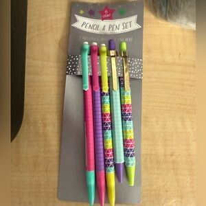Colorful Pencil & Pen Set